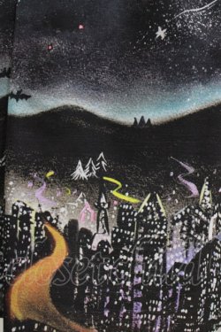 画像4: MILK / Aurora cityドレス  オーロラ柄×ブルー H-26-04-12-021-ML-OP-KB-ZH