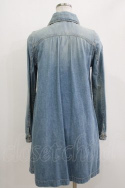 画像3: HYSTERIC GLAMOUR / デニムシャツワンピース  ブルー H-26-04-12-024-PU-OP-KB-ZH