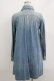 画像3: HYSTERIC GLAMOUR / デニムシャツワンピース  ブルー H-26-04-12-024-PU-OP-KB-ZH (3)