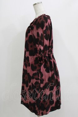 画像2: HYSTERIC GLAMOUR / レオパードワンピース  ピンクブラウン H-26-04-12-025-PU-OP-KB-ZH