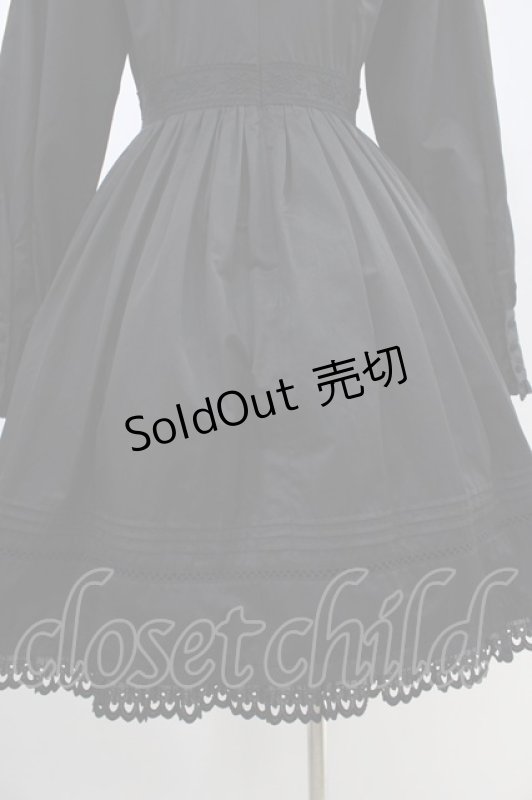 画像5: Moi-meme-Moitie / 綿レースピンタックワンピース 9号 黒 H-26-04-13-022-MO-OP-AK-ZH (5)