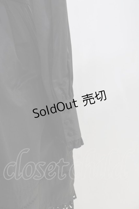 画像6: Moi-meme-Moitie / 綿レースピンタックワンピース 9号 黒 H-26-04-13-022-MO-OP-AK-ZH (6)