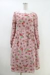 画像1: MILK / チェリーローズドレス Free ヴィテージピンク H-26-04-13-023-ML-OP-NS-ZH (1)