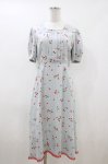 画像1: MILK / チェリーブロッサムdress  ブルーミントチェリー H-26-04-13-027-ML-OP-AK-ZH (1)