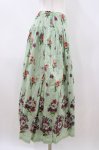 画像2: Jane Marple Dans Le Salon / Viola gardenフラッフィースカート  シトロングリーン H-26-04-13-029-JM-SK-KB-ZH (2)