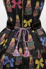画像5: Jane Marple / Little tassel dollsスクエアドレス M ブラック H-26-04-13-003-JM-OP-ET-ZH (5)