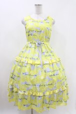 画像1: Emily Temple cute / Lemonノースリーブワンピース  サックス H-26-04-13-004-ET-OP-KB-ZH (1)
