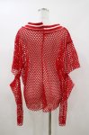画像3: Candy Stripper / CUT OFF SLEEVE MESH トップス  レッド H-26-04-13-037-PU-TO-KB-ZH (3)