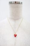 画像2: MILK / Strawberryネックレス  レッド H-26-04-13-039-ML-AC-AK-ZH (2)