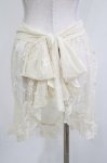 画像2: Eri Aino's collaboration / TT*AINレースエプロン S アイボリー H-26-04-13-1025-PU-OP-NS-ZH (2)