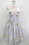 画像1: Angelic Pretty / Toys Museum ジャンパースカートSet Free ラベンダー H-26-04-13-1004-AP-OP-NS-ZH (1)