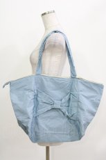 画像4: m petit by misako / AMポーチツキトート  サックス/リトルツインスターズ H-26-04-13-1038-LO-BG-NS-ZH (4)