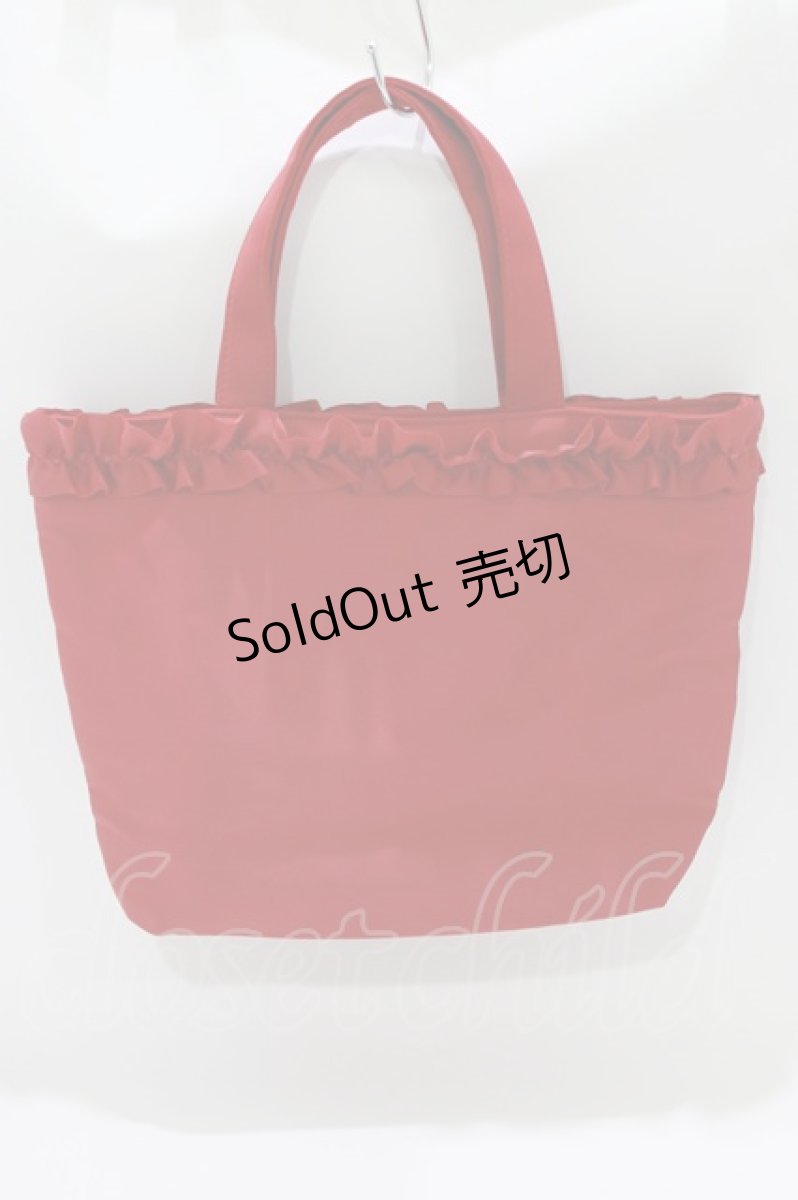 画像2: m petit by misako / NINA’Sコラボ プリントトートバッグ  レッド H-26-04-13-1039-LO-BG-NS-ZH (2)