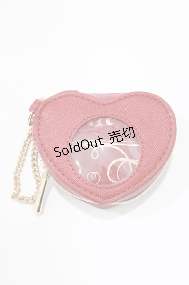 画像1: m petit by misako / ケース付きエコバッグ  レッド H-26-04-13-1084-LO-ZA-NS-ZH (1)