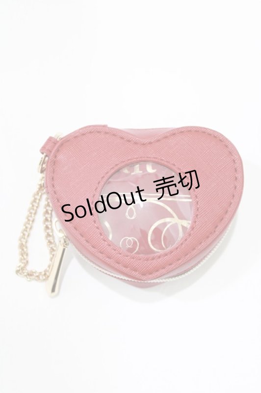 画像1: m petit by misako / ケース付きエコバッグ  レッド H-26-04-13-1084-LO-ZA-NS-ZH (1)