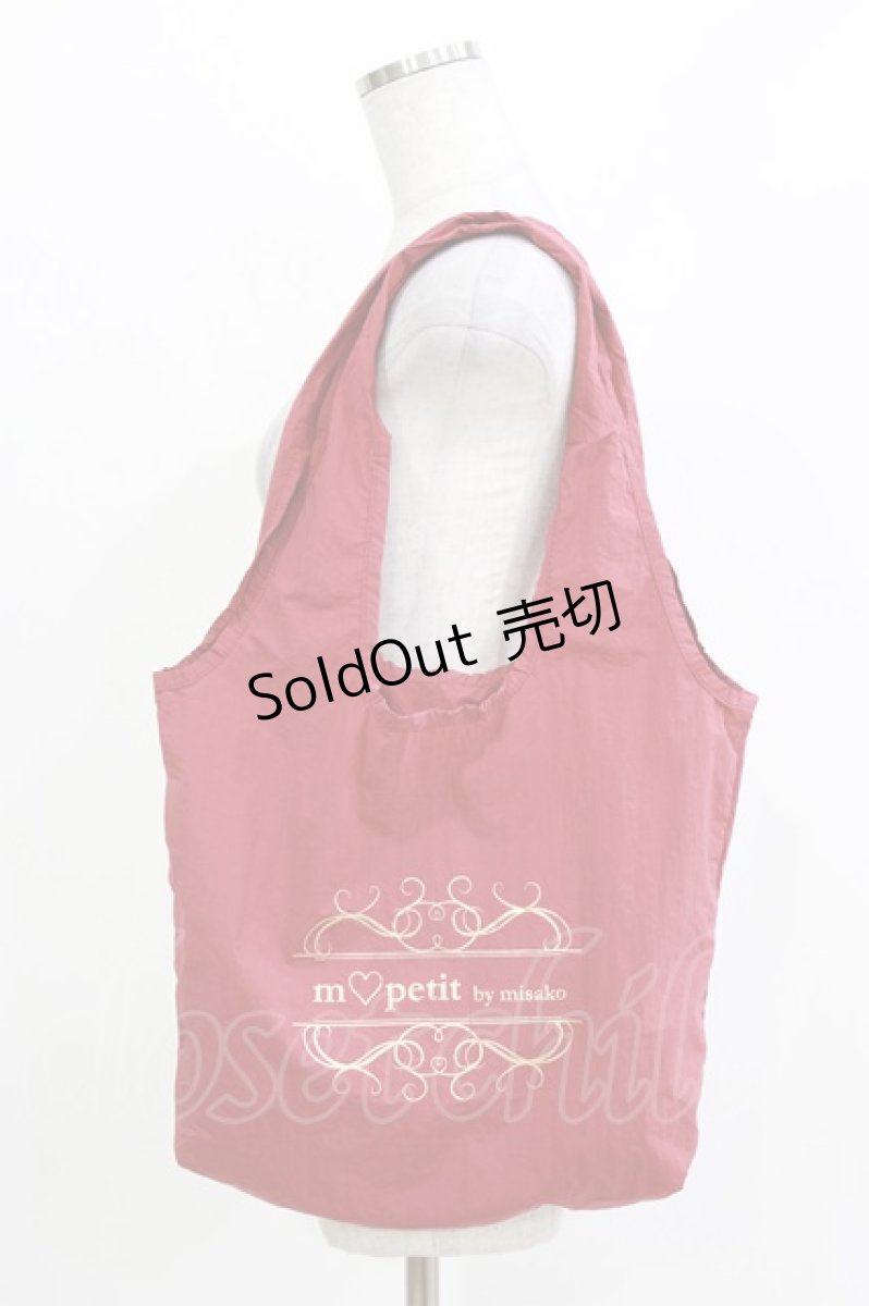 画像3: m petit by misako / ケース付きエコバッグ  レッド H-26-04-13-1084-LO-ZA-NS-ZH (3)