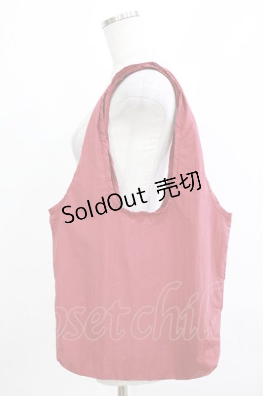 画像4: m petit by misako / ケース付きエコバッグ  レッド H-26-04-13-1084-LO-ZA-NS-ZH (4)