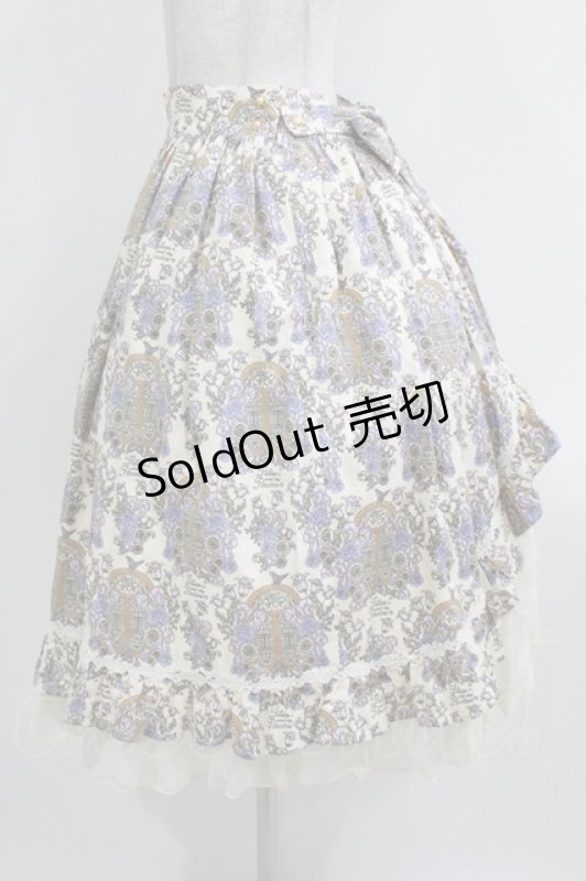 画像2: ALICE and the PIRATES / 旅立ちのブーケと希望の窓柄スカート Free 生成り H-26-04-13-1008-PA-SK-NS-ZH (2)