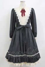 画像1: Miss Point（海外ロリータブランド） / 薔薇人形ワンピース M グレー H-26-04-13-1010-EL-OP-NS-ZH (1)