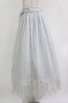 画像2: F&A / レース使いチュールプリーツスカート Free BLUE GRAY H-26-04-13-1018-LO-SK-NS-ZH (2)