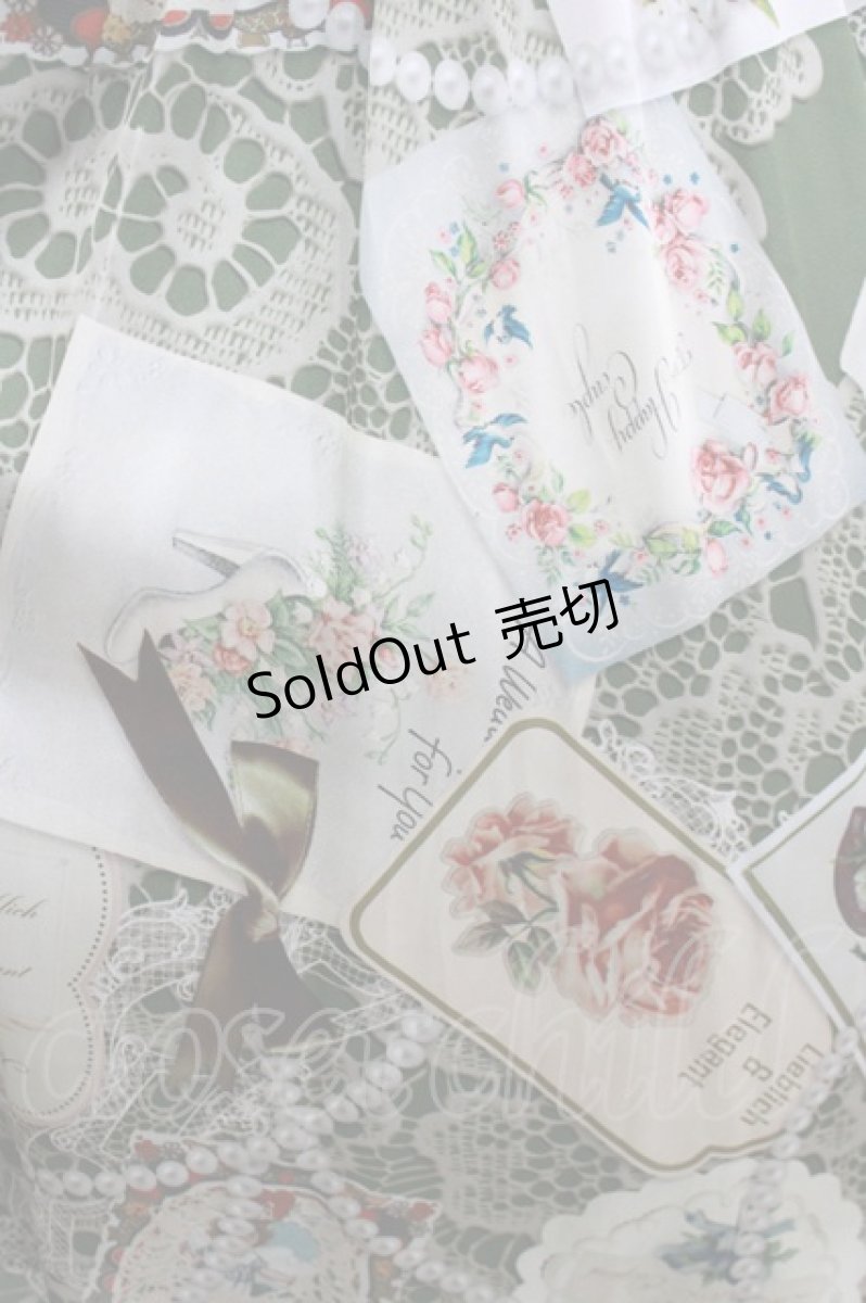 画像4: Lieblich & Elegant / Antique Card OP M グリーン H-26-04-13-1019-PU-OP-NS-ZH (4)