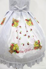 画像5: Emily Temple cute / Fruitバスケットノースリーブワンピース  グレー H-26-04-13-001-ET-OP-KB-ZH (5)