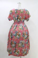画像3: Jane Marple Dans Le Salon / Flower parlourゴアードドレス  ピンク H-26-04-13-015-JM-OP-KB-ZH (3)