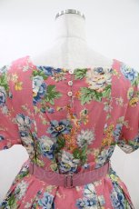 画像4: Jane Marple Dans Le Salon / Flower parlourゴアードドレス  ピンク H-26-04-13-015-JM-OP-KB-ZH (4)