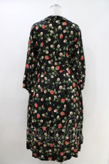 画像3: Jane Marple / Fortune gardeｎ side ribbon dress M ブラック H-26-04-13-019-JM-OP-ET-ZH (3)