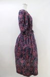 画像2: Jane Marple Dans Le Salon / Marie Antoinette drawstring sleeve dress Free ネイビー H-26-04-13-020-JM-OP-KB-ZH (2)