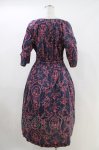 画像3: Jane Marple Dans Le Salon / Marie Antoinette drawstring sleeve dress Free ネイビー H-26-04-13-020-JM-OP-KB-ZH (3)