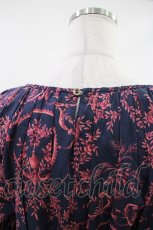 画像6: Jane Marple Dans Le Salon / Marie Antoinette drawstring sleeve dress Free ネイビー H-26-04-13-020-JM-OP-KB-ZH (6)