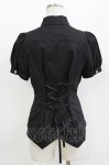 画像3: ALGONQUINS / バタフライカラージャボ付ブラウス  ブラック H-26-04-14-030-AL-BL-KB-ZH (3)