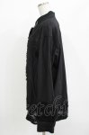 画像2: DimMoire / タイ付きダメージ切替シャツ  ブラック H-26-04-14-032-0-BL-KB-ZH (2)