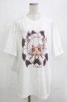 画像1: NieR Clothing / プリント半袖CUTSEW XL 白 H-26-04-14-048-PU-TO-AK-ZH (1)