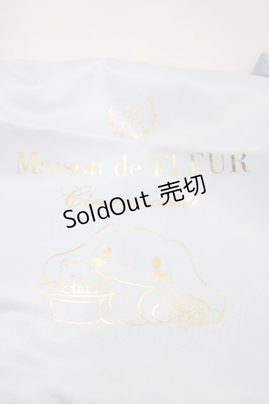 画像3: Maison de FLEUR / シナモロール/ダブルリボントート  サックス H-26-04-14-1040-LO-BG-NS-ZH (3)