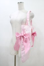 画像2: Maison de FLEUR / マイメロディ/ダブルリボントート  ピンク H-26-04-14-1041-LO-BG-NS-ZH (2)