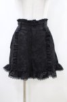 画像1: DearMyLove / パールバックルジャガードショートパンツ S ブラック H-26-04-14-1044-EL-PA-NS-ZH (1)