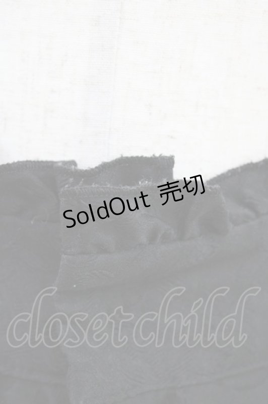 画像3: DearMyLove / パールバックルジャガードショートパンツ S ブラック H-26-04-14-1044-EL-PA-NS-ZH (3)