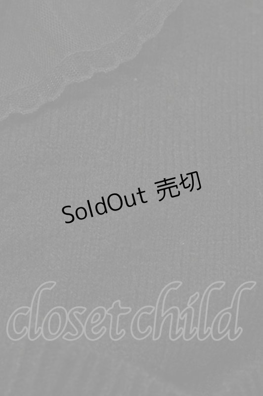 画像4: Rojita / ビジューボタンカーディガン Free ブラック H-26-04-14-1061-LO-TO-NS-ZH (4)