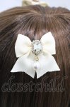 画像3: Rojita / パールチャーム付きリボンヘアクリップセット  アイボリー H-26-04-14-1005-LO-ZA-NS-ZH (3)