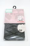 画像1: m petit by misako / AMレースアップシアータイツ  ブラック H-26-04-14-1007-LO-ZA-NS-ZH (1)