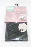 画像1: m petit by misako / AMレースアップシアータイツ  ブラック H-26-04-14-1009-LO-ZA-NS-ZH (1)