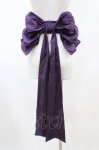 画像1: Hoshibako Works / ボリュームリボンテールベルト 66~90cm パープル H-26-04-14-1030-LO-ZA-NS-ZH (1)