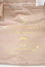 画像3: Maison de FLEUR / ポムポムプリン/ダブルリボントート  ベージュ H-26-04-14-1032-LO-BG-NS-ZH (3)