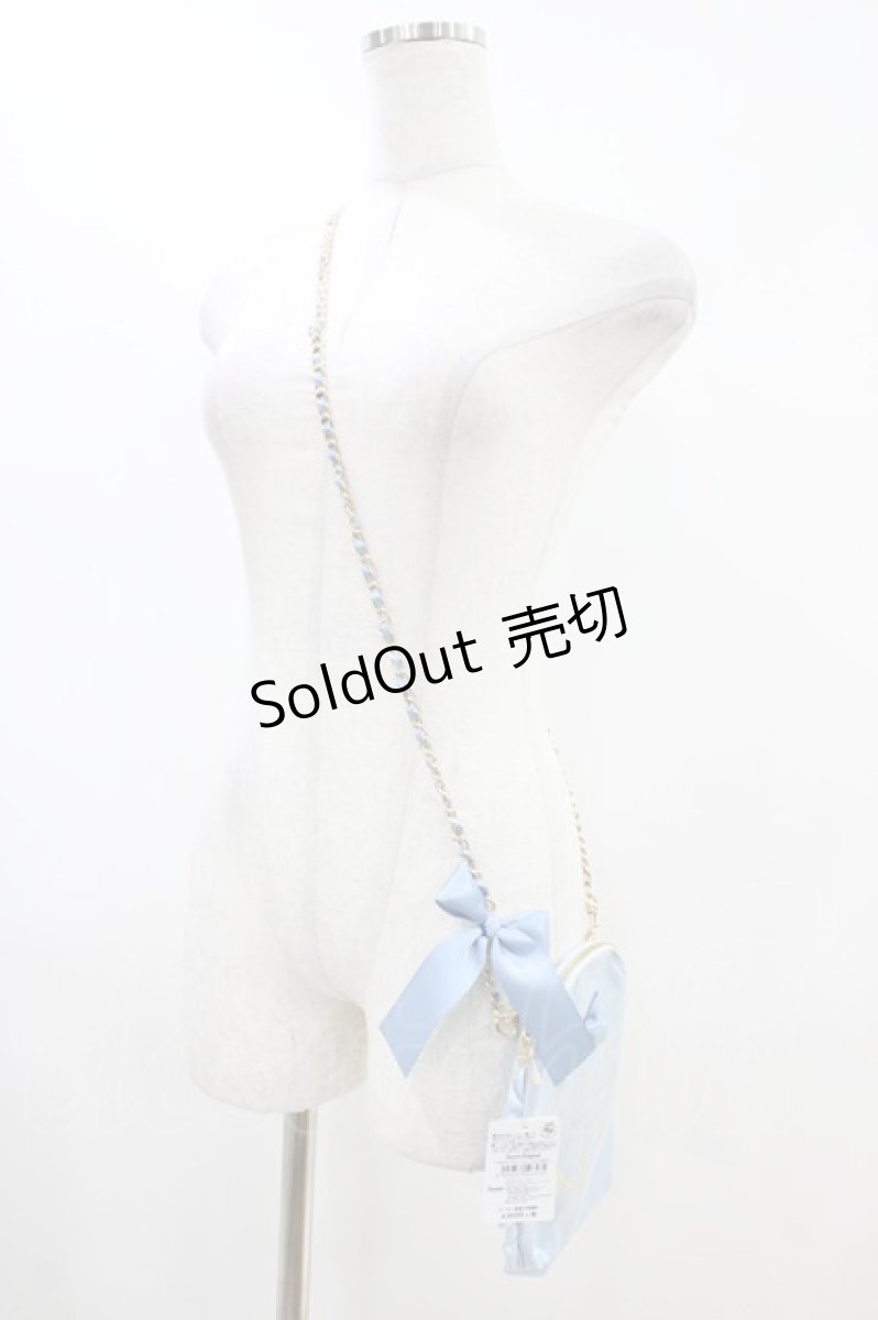 画像2: Maison de FLEUR / シナモロール/モバイルショルダー  サックス H-26-04-14-1034-LO-BG-NS-ZH (2)