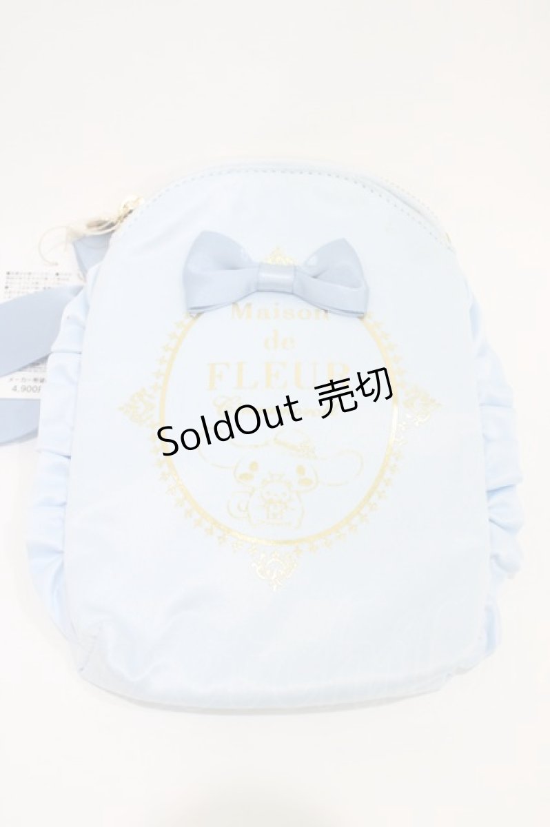 画像3: Maison de FLEUR / シナモロール/モバイルショルダー  サックス H-26-04-14-1034-LO-BG-NS-ZH (3)