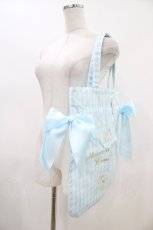 画像2: Maison de FLEUR / シナモロール/ダブルリボントート  ギンガムサックス H-26-04-14-1036-LO-BG-NS-ZH (2)