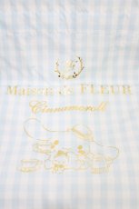 画像3: Maison de FLEUR / シナモロール/ダブルリボントート  ギンガムサックス H-26-04-14-1036-LO-BG-NS-ZH (3)