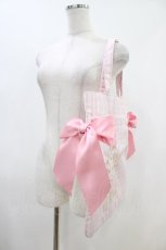 画像2: Maison de FLEUR / マイメロディ/ダブルリボントート  ギンガムピンク H-26-04-14-1037-LO-BG-NS-ZH (2)